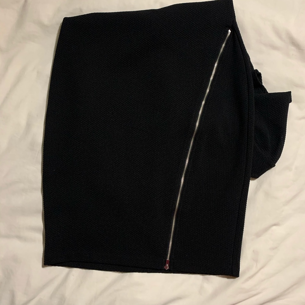 EXPRESS Midi dress w/ side zipper - Picture 3 of 4